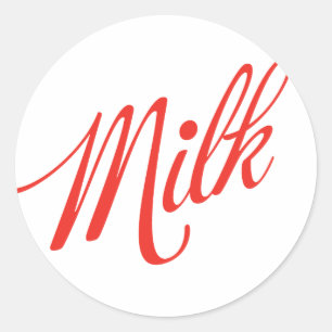 Milk Red 3 Sticker 2