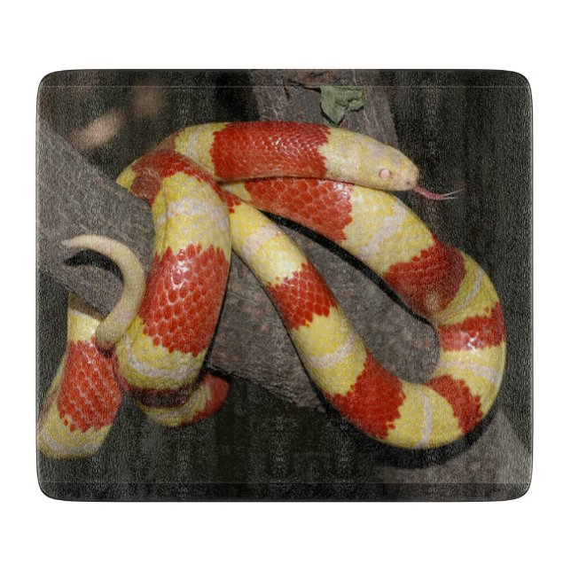 Milk snake cutting board (Front)