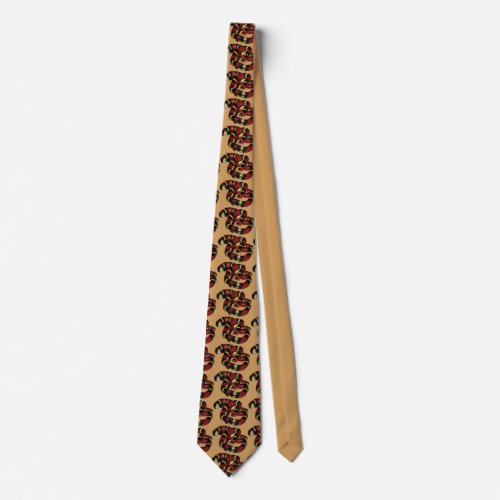 Milk snake tie