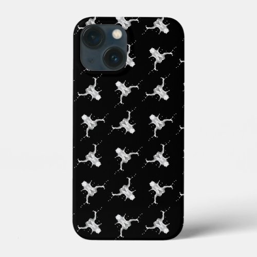Milk splash pattern iPhone 13 mini case
