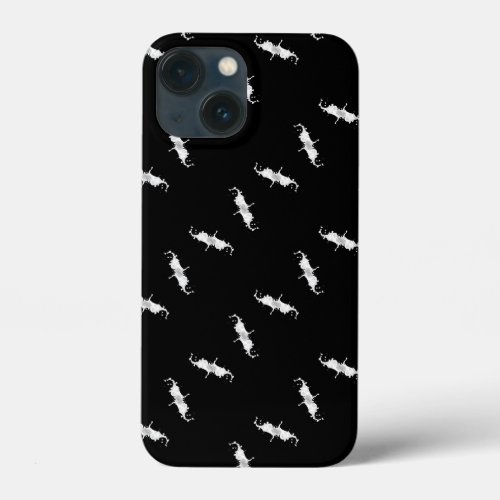 milk splash pattern iPhone 13 mini case