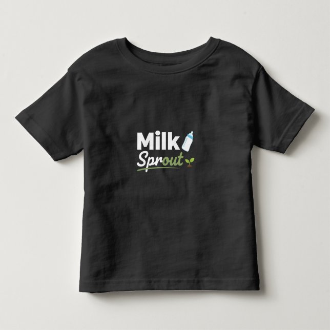 Milk  Sprout Toddler T-shirt (Front)