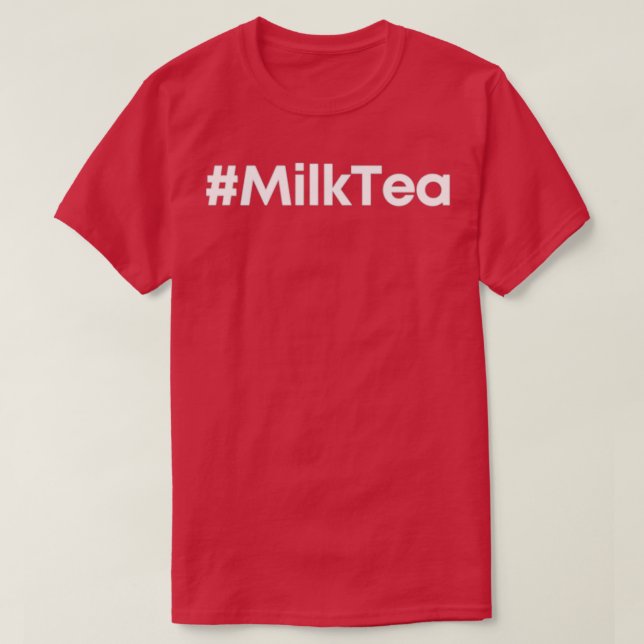 Milk Tea 4 T-Shirt (Design Front)