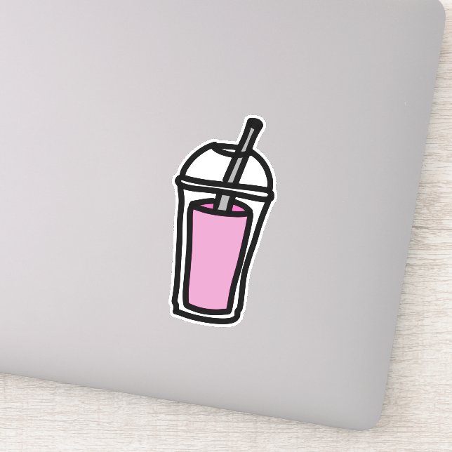 Milk tea Bubble Tea cute teen drink Sticker (Detail)