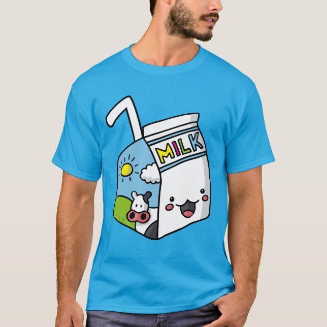 Milk Tetra Pak T-Shirt (Front)