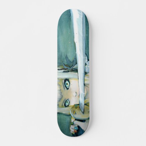 Milk Thistle Ninja Girl Skateboard