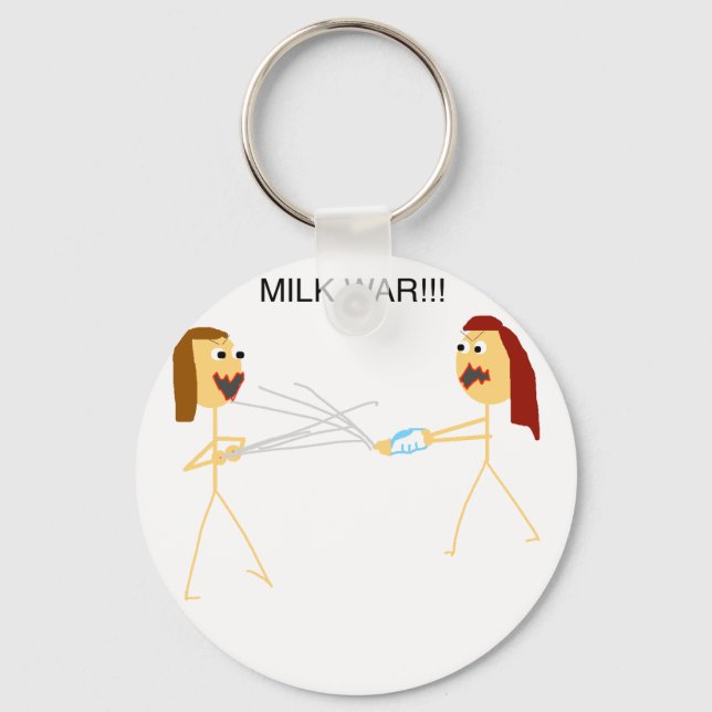 Milk Wars Keychain (Front)