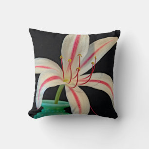 Milk Wine Swamp Lily Throw Pillow