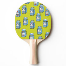 Milk? You want to play table tennis?