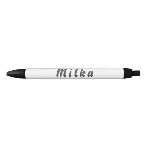 Milka Kugelschreiber Black Ink Pen