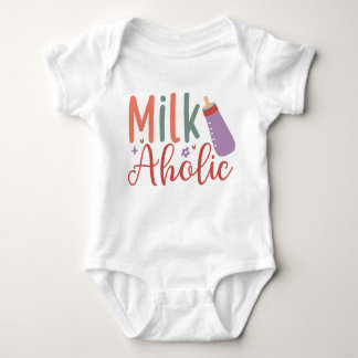 Milkaholic – Baby Boy Bodysuit