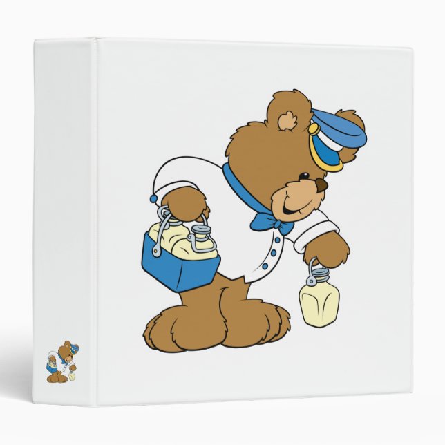 MilkMan Bear Binder (Front/Spine)