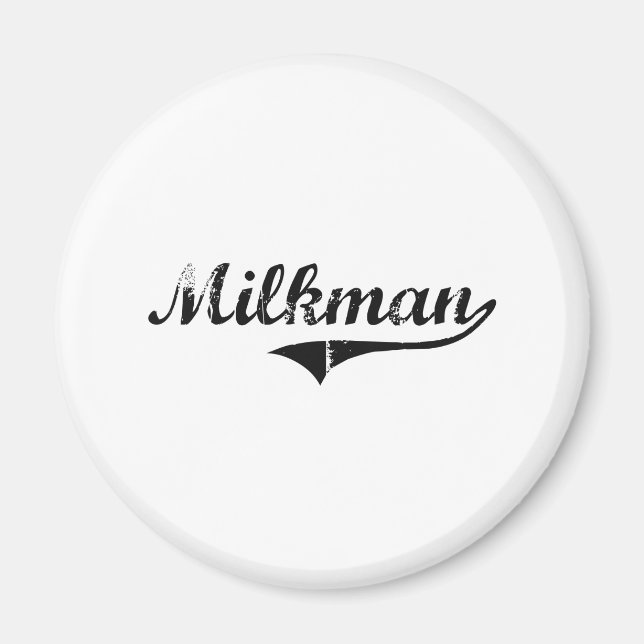 Milkman Professional Job Magnet (Front)