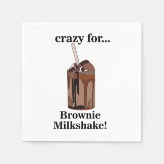 Milkshake Crazy For Brownie Milkshake Party