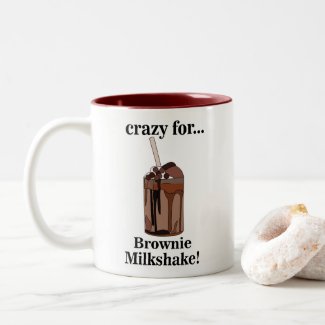 Milkshake Crazy For Brownie Milkshake
