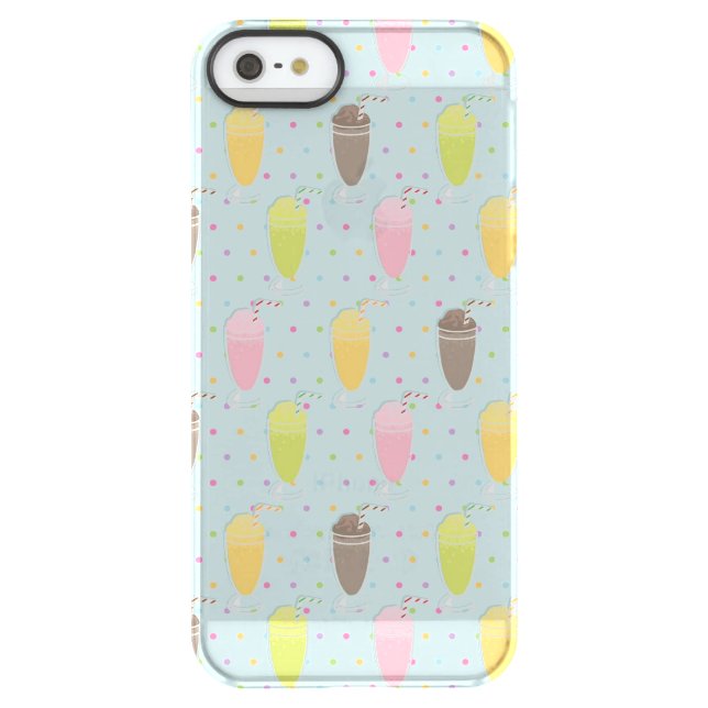 Milkshake Pattern Uncommon iPhone Case (Back)