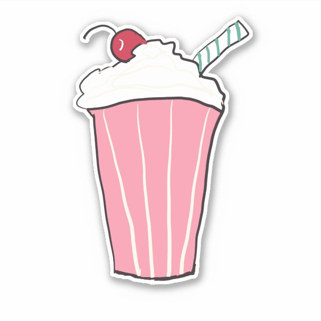 Milkshake Sticker (Front)