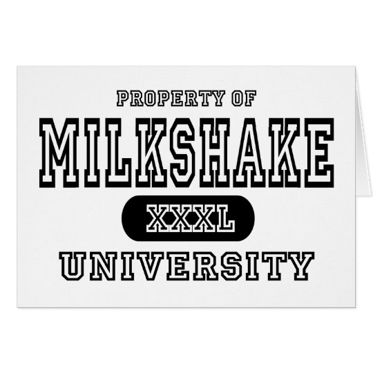 Milkshake University Card