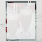 Milkshakes in glass tumblers (Front)