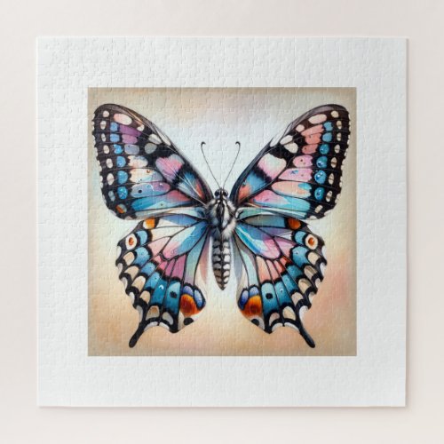Milkweed Butterfly 060624IREF113 _ Watercolor Jigsaw Puzzle