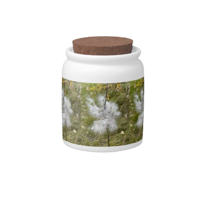 Milkweed | Butterfly | Candy Jar (Front)