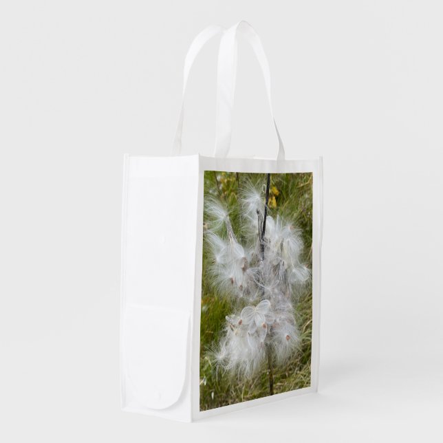 Milkweed | Butterfly | Grocery Bag (Front Side)