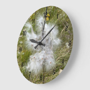 Milkweed Butterfly Large Clock