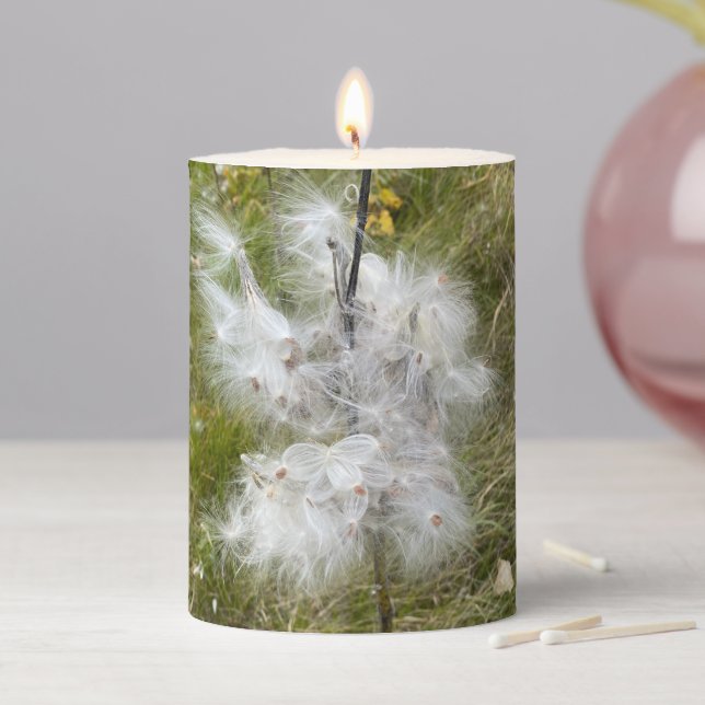 Milkweed | Butterfly | Pillar Candle (In Situ)