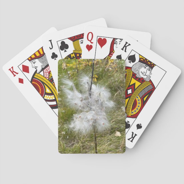 Milkweed | Butterfly | Poker Cards (Back)