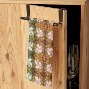 Milkweed Butterfly Recoleta Sangria Kitchen Towel
