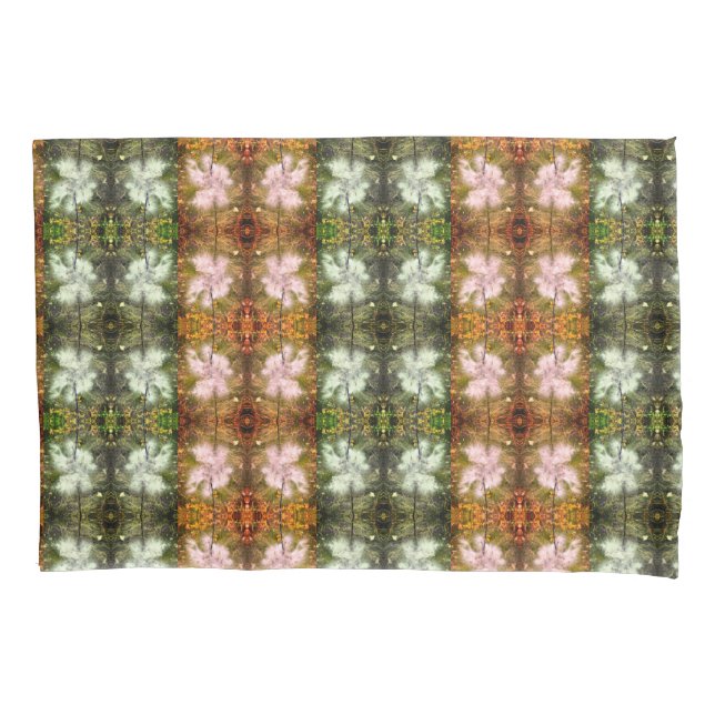 Milkweed | Butterfly | Recoleta | Sangria | Pillow Case (Front)