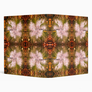 Milkweed   Butterfly   Sangria   3 Ring Binder