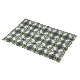 Milkweed Seeds and Silk Recoleta Mirror Cloth Placemat