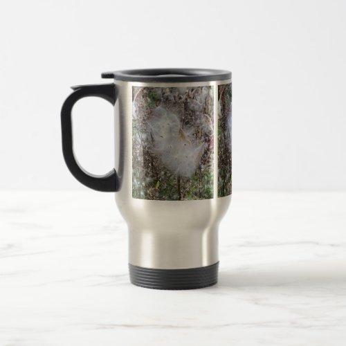 Milkweed Seeds and Silk Travel Mug