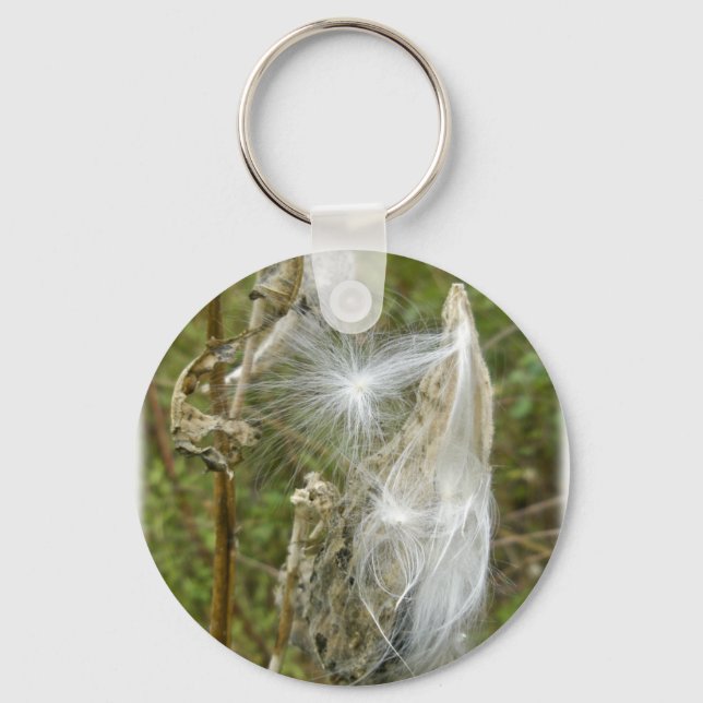 Milkweed Seeds Coordinating Items Keychain (Front)