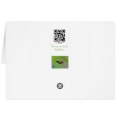 Milkweed Tussock Moth Caterpillar Items Cards (Back Horizontal)