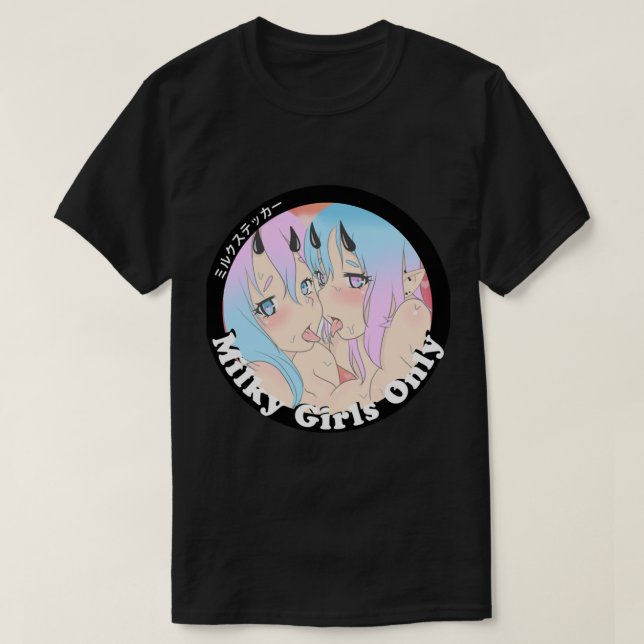 Milky succubus  (2) T-Shirt (Design Front)