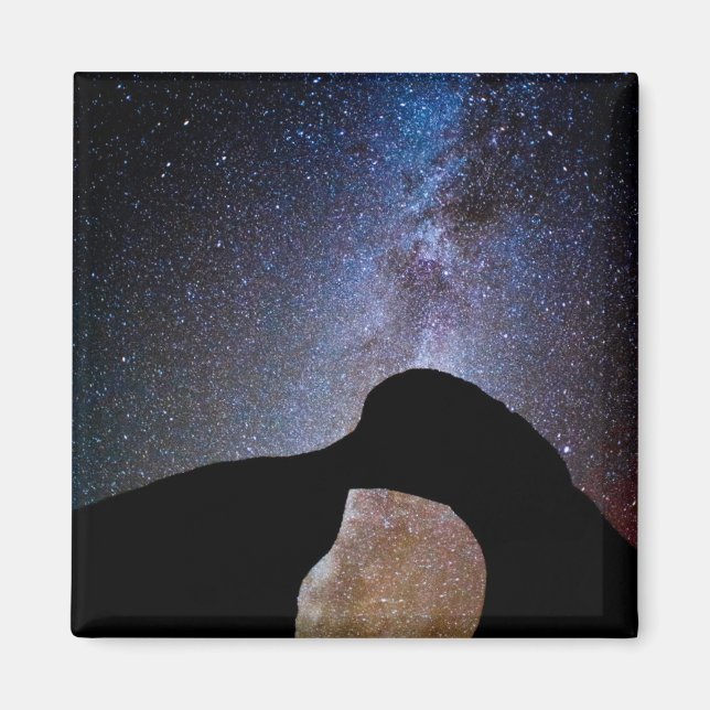 Milky way at night, California Magnet (Front)