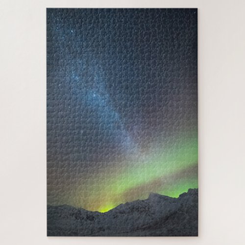 Milky Way Aurora Jigsaw Puzzle