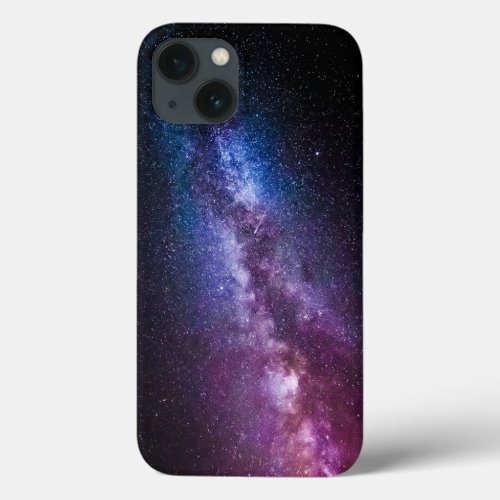 Milky way bright colors iPhone 13 case