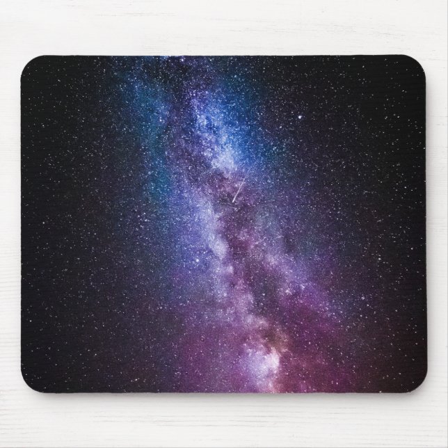 Milky way bright colors mouse pad (Front)
