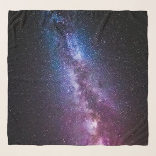 Milky way bright colors scarf