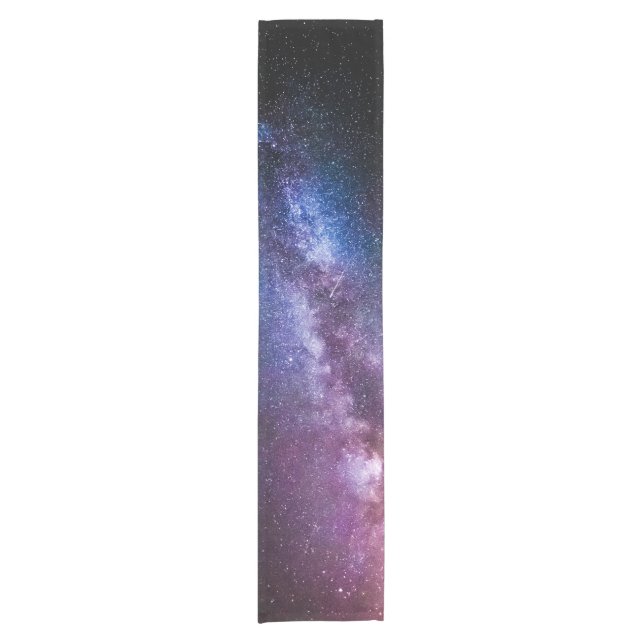 Milky way bright colors short table runner (Front)