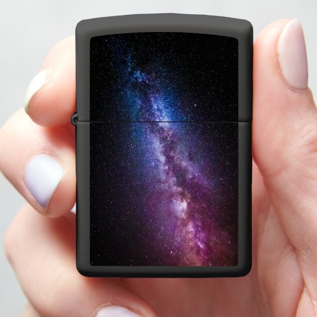 Milky way bright colors zippo lighter (In Hand)