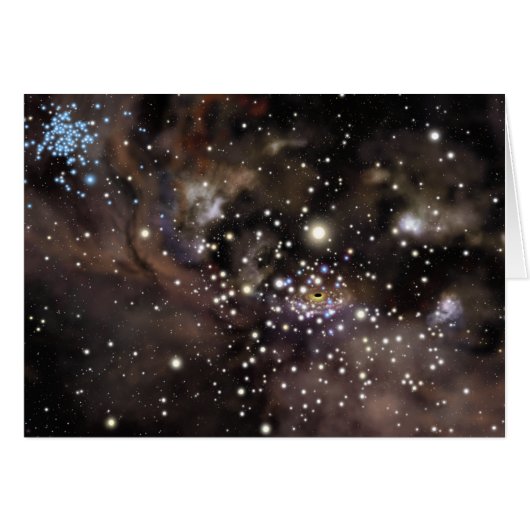 Milky Way Center Card (Front Horizontal)