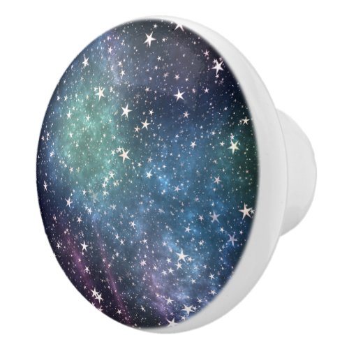 Milky Way Ceramic Knob