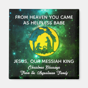Milky Way Christmas Nativity Magnet