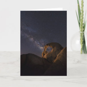 Milky Way & Cyclops Arch Alabama Hills Card