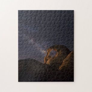 Milky Way & Cyclops Arch Alabama Hills Jigsaw Puzzle