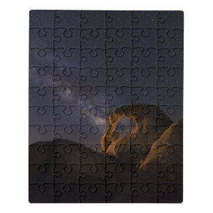 Milky Way & Cyclops Arch Alabama Hills Jigsaw Puzzle